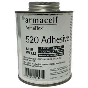 Armaflex 520 Contact Adhesive, 1 Pint With Brush Top AAD520004