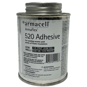 Armaflex 520 Contact Adhesive, 1/2 Pint With Brush Top AAD520002