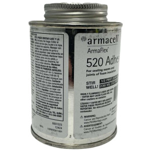 Armaflex 520 Contact Adhesive, 1/2 Pint With Brush Top AAD520002