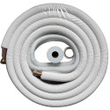 Appli Parts APLS-K14123813 Kit de Tuberia Mini Split 1/4 x 1/2 in, 4 m, con Aislante 3/8, Manguera Desague, Cinta Momia y Cinta Teflon. Fabricado en cobre y aluminio