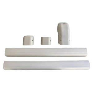 Appli Parts APLC-SET75 Line Cover Set 3in x 7.5 ft includes, 2 Straight, 1 Coupling, 1 Wall Cap Cover, 1 End Cap