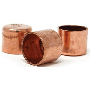 NDL W7012 Cap 1-3/8 in Copper pipe fittings C Sweat connections for refrigeration, air conditioning and plumbing applications ACR
