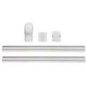 Appli Parts APLC-SET75 Line Cover Set 3in x 7.5 ft includes, 2 Straight, 1 Coupling, 1 Wall Cap Cover, 1 End Cap