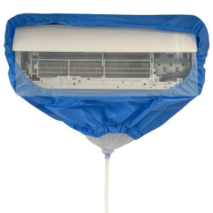 Appli Parts APCC-1836B Cleaning Cover Kit or Maintenance for Mini Split 1.5 - 3 Tons (from 18,000 to 36,000 Btu), 3 ft 3 in to 4 ft 3 in length, Waterproof, 9 ft 2 in Drain Hose, with Support Plate