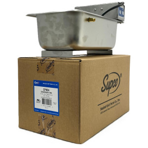Supco CP804A2L 4.5 QT 120V Commercial Refrigeration Condensate Evaporator Pans A2L Dissipation Rate / Day 8 Gal. 1.000W, 8.3A  13 in L x 7 in W x 4 in H Replace: CP801 DM010-1S