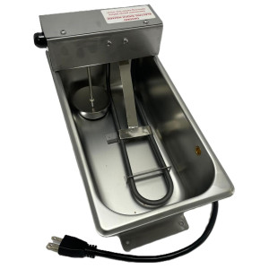 Supco CP804A2L 4.5 QT 120V Commercial Refrigeration Condensate Evaporator Pans A2L Dissipation Rate / Day 8 Gal. 1.000W, 8.3A  13 in L x 7 in W x 4 in H Replace: CP801 DM010-1S