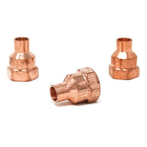 NDL W1263 1-1/8 x 1 in CxF Female Adapter connections for HVAC applications
