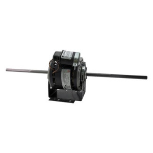 US Motors 1192 K048WGT0198013B 1/6 hp 0.167 hp, 1500 rpm, 4 Poles, 2 Shaft, OAO, 3 Speed, 5.0 diameter, CW 115 V, 60 hz, 1 ph, 7.5 mfd/370 VAC Run Capacitor
