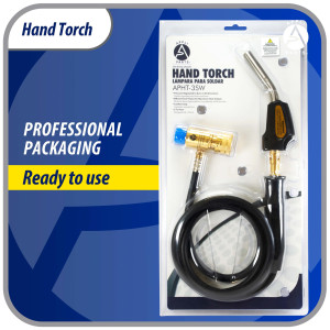 Appli Parts APHT-3SW Soplete Boquilla de Soldar, Antorcha, Lampara con manguera y encendedor para usar con Propano o Mapp en plomeria electricidad refrigeracion aire acondicionado y mas