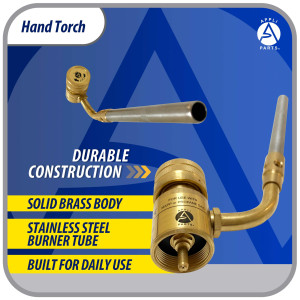 Appli Parts APHT-1 Soplete Boquilla de Soldar, Antorcha, Lampara para usar con Propano o Mapp en plomeria electricidad refrigeracion aire acondicionado y mas