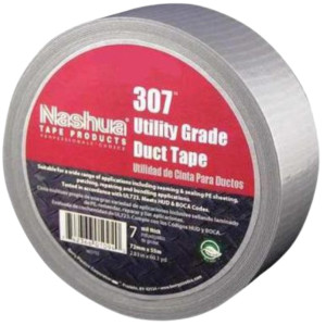 Multi-Purpose Tape (48mmx55m) Nashua 307 Silver 7 Mil (Ul)