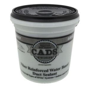 CADS CADS-1 Sellador de Ductos Gris, Base Agua, 1 Galon