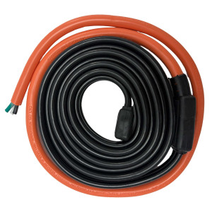 Appli Parts APDH-HB9-1 Pipe and Drain Heater Cable 120 V, 63 W, 9 ft, Anti-Freeze Heating Cable for Cold Room, Walk-In Cooler, Freezer and Refrigeration, 7 W/ft