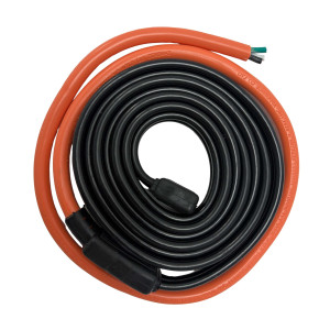 Appli Parts APDH-HB6-1 Pipe and Drain Heater Cable 120 V, 42 W, 6 ft, Anti-Freeze Heating Cable for Cold Room, Walk-In Cooler, Freezer and Refrigeration, 7 W/ft