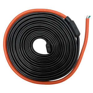 Appli Parts APDH-HB24-2 Pipe and Drain Heater Cable 240 V, 168 W, 24 ft, Anti-Freeze Heating Cable for Cold Room, Walk-In Cooler, Freezer and Refrigeration, 7 W/ft
