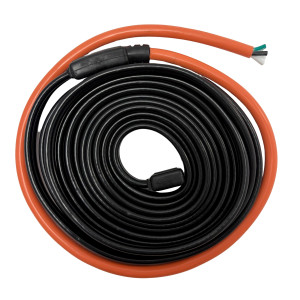 Appli Parts APDH-HB12-1 Pipe and Drain Heater Cable 120 V, 84 W, 12 ft, Anti-Freeze Heating Cable for Cold Room, Walk-In Cooler, Freezer and Refrigeration, 7 W/ft