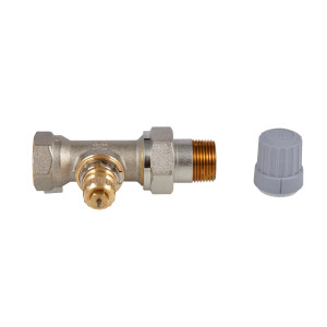 Danfoss 013G8020 Straight Thermostatic Radiator Valve 3/4 in