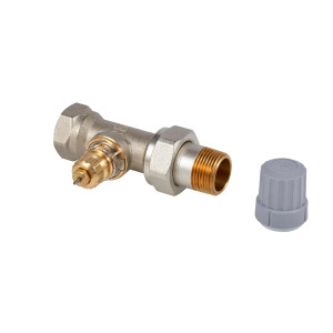 Danfoss 013G8020 Straight Thermostatic Radiator Valve 3/4 in