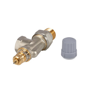 Danfoss 013G8018 Side Angle Thermostatic Radiator Valve 3/4 in