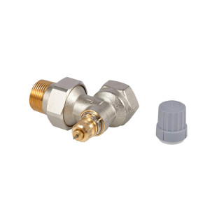 Danfoss 013G8024 Side Angle Thermostatic Radiator Valve 1 in