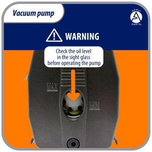 Appli Parts APVCP-313 HVAC Vacuum Pump 3.0 CFM 1/4 HP 1 Stage 115/220 V 50-60 Hz for Heating, Air Conditioning, Automotive AC and Refrigeration, 1/4 and 3/8 in Inlets