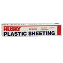Poly-America 410B Lamina de Plastico de 10x100 pies y 4 mil de pulgada de grosor, color negro.