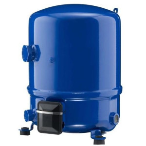 Danfoss NTZ108A1LR1B 4HP R404, R452, LBP Compresor Reciprocante para Refrigeracion 208-230/1/60 V/Ph/Hz, Descarga 1-1/4 in V04, Succion 1-3/4 in V07, Rotolock, Aceite POE 120F0296 Remplaza LTZ44-1V