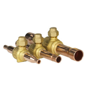 Danfoss Valvula de Cierre tipo Bola de conexion soldable de 3/4pulg GBCH 18s, Compatible con R744, CO2, MWP 1305psi WT -40C a 100C 009L7419 Remplaza 009G7419

