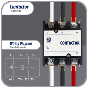 Appli Parts APAC-330240 Heavy Duty Contactor 3 Poles 30A 240V Coil Replacement for AC Compressors and Electrical Applications UL Certified E476929