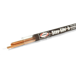 Silver Welding 5x100 Harris 20 in (Pricexlbs) (28 Stick Tube)