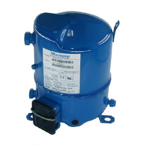 Danfoss MT125HU3DVE 10.5HP Compatible with R22,MBP Reciprocating Refrigeration Compressor 208-230/3/60 (V/Ph/Hz),Discharge 1-1/4 in V04, Suction 1-3/4 in V02, Rotolock, Mineral Oil,MT125-3V