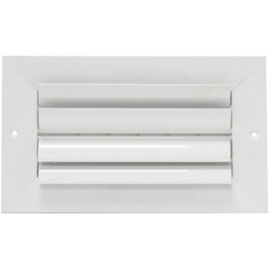 Laminaire L-CL2M0808 8x8 2-Way, White, Curved Blade, Ceiling Diffuser with ML Damper