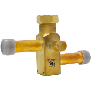 SANHUA SERVICE-BAR-5-S-T Service Valve 5/8 in, ODF
