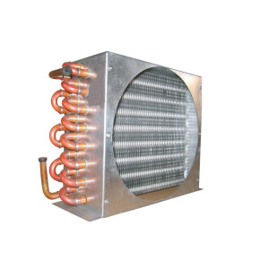 Condensador Oyon OCA-82 1/5Hp 16 Tubos (8x2) para Aspa 1x200mm Conexion 3/8x3/8
