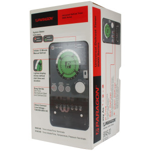 Paragon Universal Digital Defrost Timer 115V/240V 50-60Hz 30A Time Initiate Time Terminate retrofits with 8000 series enclosures 9045-00
