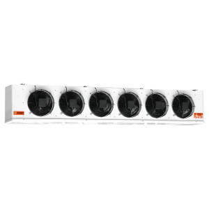Oyon OEA30064606D Evaporador para Cuarto Frio 43147 Btu Media, 31538 Btu Baja, 6 vent 12 pulg, Descongelamiento Electrico, 220 V, 1 Ph, 50/60 Hz, 4 Aletas por pulgada, Perfil Medio