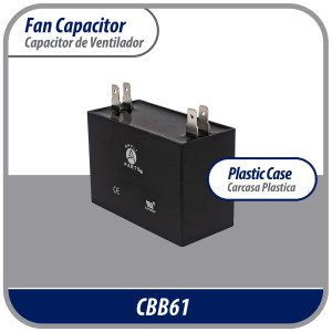 Appli Parts Fan Capacitor 8 mfd (microfarads) uf 450 VAC 4 Terminal Connections compatible with any brand within the same range of capacitance 1-7/8in Width 1in Depth 1-7/8in Height CAP-8-450