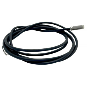 Danfoss EKS 221 Sensor de Temperatura para Controlador Electronico 1.5 m, NTC 10000 Ohm, -50 a 110 C (-58 a 230 F), IP68, AISI 304, 084N3200