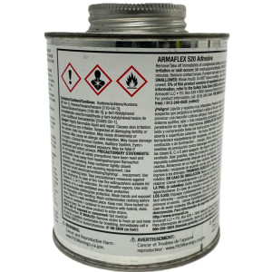 Armaflex 520 Contact Adhesive, 1 Pint With Brush Top AAD520004