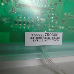 Tarjeta A.A Ptac Display Us1-Kcr35p/Dn1z-B.D.04.Xk1.1 203321790300 / 17220300000096
Sirve: Ecox Epta012c10b / Perfect Aire 1ptc12a-5.0 / Klimaire Kthm009-E3h2-Bc
