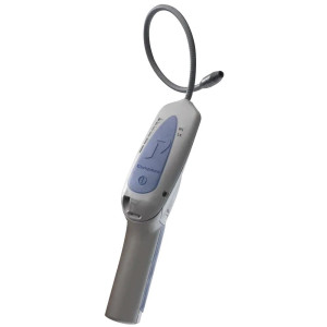 INFICON 717-202-G1 Compass Refrigerant Leak Detector Includes heated diode sensor, NiMH rechargeable battery, AC wall charger, DC car charger, plastic carrying case, and ten replacement filters.