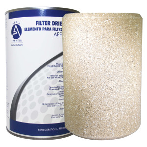 Appli Parts APFD-D48 Filter Drier Core Acid and Moisture Removal Liquid and Suction Lines 5-1/2 in Height 3-3/4 in Diameter Includes Gasket 