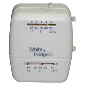 White Rodgers A/C Thermostat 1 Stage 24v