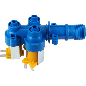 Appli Parts APIV-1311 Water Inlet Valve 1 Inlet 3/4in NPT and 3 Outlets 5/16 in 110-120 V, 50/60 Hz replaces Mabe models 189D3116P017, 189D3116P016, 189D3116P005, WW01F00794