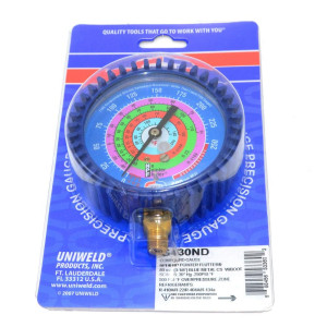 Uniweld G430ND Manifold Gauge Low Compatible with R410A, R22, R404A, R134a
