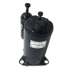 Toshiba Compresor rotativo velocidad fija 9.000 Btu 220v/60hz/1ph Compatible con R22, PH130X1C-3DZDU 201400630850 11103010000474