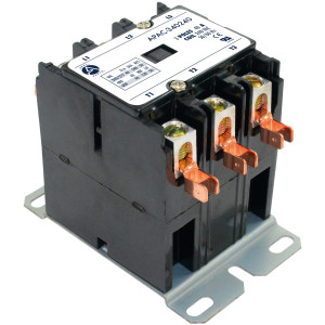 Appli Parts APAC-340240 Contactor 3 Polos 40A 240V Bobina Repuesto para Compresores de CA y Aplicaciones Electricas Certificacion UL E476929 de Trabajo Pesado