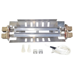 WR51X10101 Appli Parts Defrost Heater Kit WR51X10101AP WR51X10053 Replacement for General Electric Double Glass Tube with Connectors