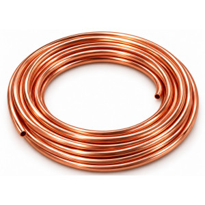 Copper Tube, Flexible 1/4" X 50ft Acr Type