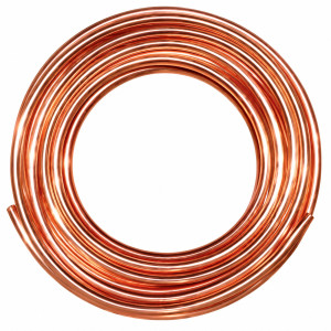 Copper Tube, Flexible 1/4" X 50ft Acr Type